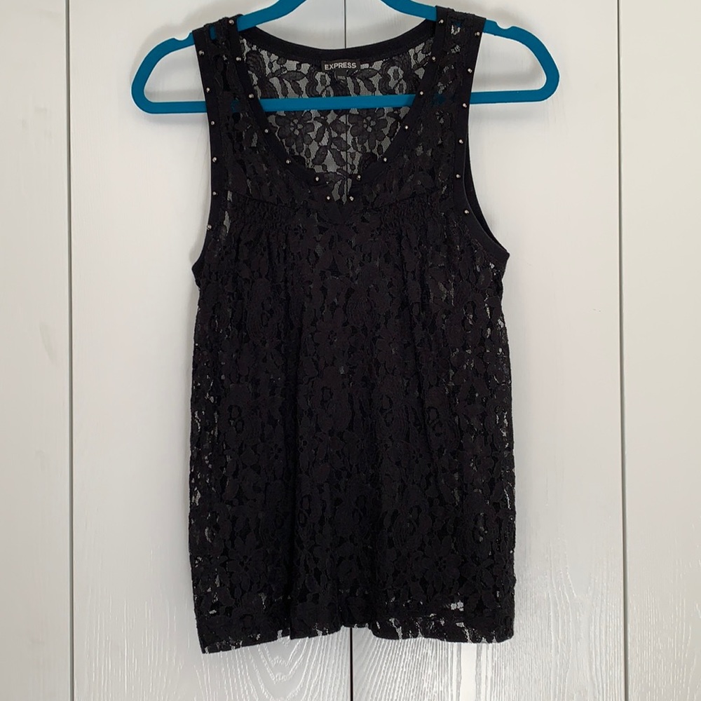 Express lace top